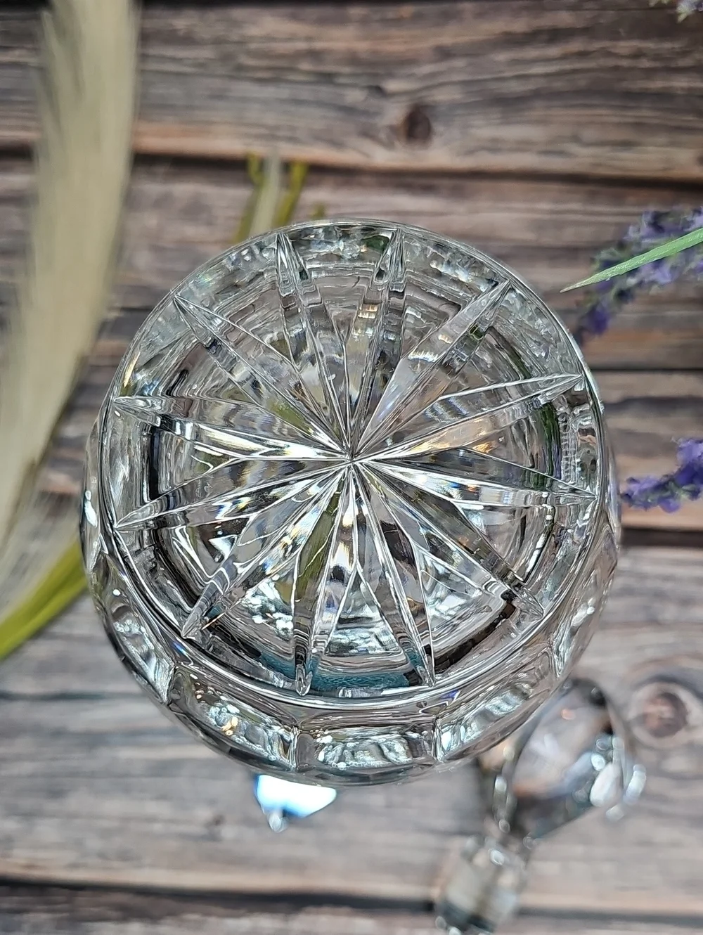 VINTAGE AUTHENTIC GORHAM GLEN MIST FULL LEAD CRYSTAL DECANTER